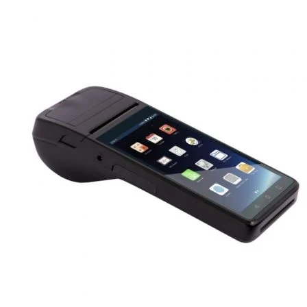 Premier PDA Industrial TPV con Impresora de Tickets 58mm, Pantalla Táctil 5.5" HD, 2GB RAM, 16GB, Android 11, 4G, Ref. MAXI50P55112164G58